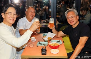 "테라타워 대박 잊지 못해"…젠슨황 소맥 픽은? 주류업 '술렁'