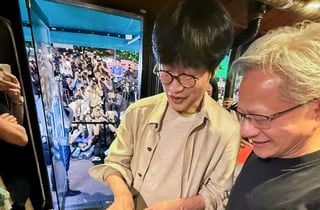 젠슨 황 '삼쏘회동' 계산한 이해진, 지갑 안 꺼내고 얼굴만 비췄다