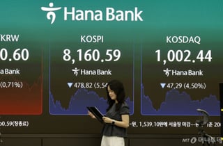 원달러 환율 한때 1560원 돌파…17년만에 최고