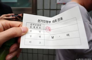 개인정보위 "선관위, 선거인 명부 대조전표 유출 신고…조사 중"