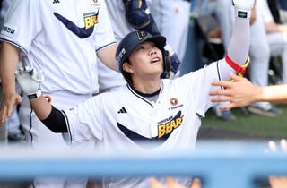 '한 달 빠졌는데 아직도 결승타 1위' 20살 해결사, 과연 AG는? "6월 내 복귀 가능"