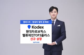 삼성운용, 현대차·기아·현대모비스 25%씩 담는 로봇 ETF 출시