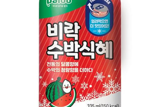 "수박 맛 식혜 나왔다"...팔도, '비락 수박식혜'로 여름시장 공략