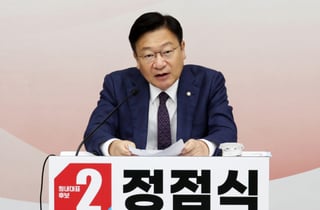 [속보]국민의힘, 새 원내대표로 경남 '3선' 정점식 선출…결선 끝 당선
