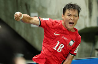 홍명보 교체카드 적중…'조커' 오현규 역전골, 체코에 2-1 월드컵 첫 승