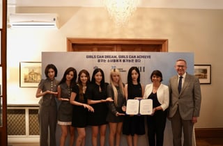 엔믹스, '꿈꾸는 소녀에게 불가능은 없다' 캠페인 홍보대사 위촉