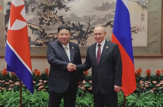 김정은, 푸틴에 국경일 축전…"북러, 신뢰·동맹관계로 더욱 강화"