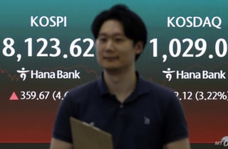 "어서 와요, 외국인" 2.1조 폭풍 쇼핑…8000피·1000스닥 동시 탈환