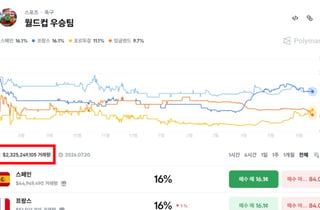 '판돈 3.5조원' 월드컵 우승국 베팅...일본은 2%, 한국은?