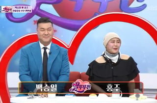 '난소암 3기' 홍주, 림프절 전이…남편 백승일, 10kg 빠진 근황