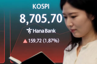 "전쟁 끝난다" 개미·외국인 함께 담는다...코스피 8700선 회복