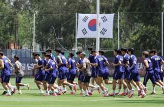 홍명보호 전술 엿보려?...비공개 훈련장에 '수상한 드론' 발견→격추