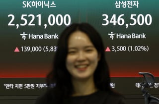 "9000피 보인다" 외인 매도 폭탄에도 최고치 마감...SK하닉 신고가