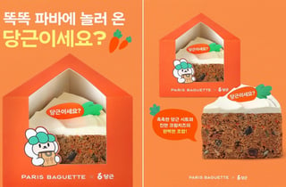 "당근이세요?"...파리바게뜨, 촉촉한 당근 케이크 출시 '최대 7000원' 할인