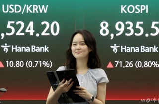 美 금리인상 가능성 부활하자…원/달러 환율 1520원대로 급등