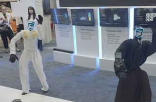 로봇 체형에 딱…AI로 부활한 앙드레김 디자인, 파리 무대 올랐다