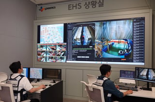"건강 이상 실시간 포착" CJ대한통운, AI CCTV로 온열질환 예방