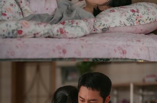 '닥터 섬보이' 이재욱, 열병 신예은 안고 눈물 그렁