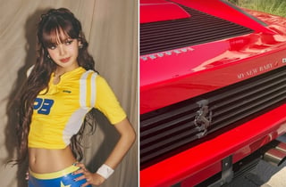 "페라리만 7대?" 블핑 리사, 슈퍼카 또 뽑았다…차만 70억↑