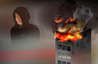 "새 라이터 써보려고" 방화로 20명 부상…'심신미약' 40대 결국