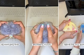 하루 종일 '딸깍·말랑·쫀득'…2030 지갑 연 '스트레스 해소템' 정체