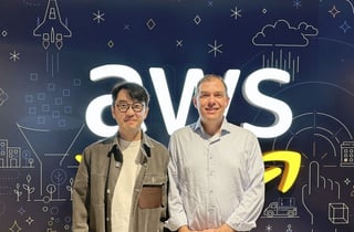 크래프톤 김창한, AWS CEO 만나 AI 협력 논의