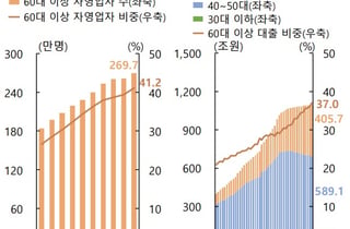 "은퇴 후 치킨집 차렸다가 쪽박"...고령 자영업자 빚 10년새 4배↑