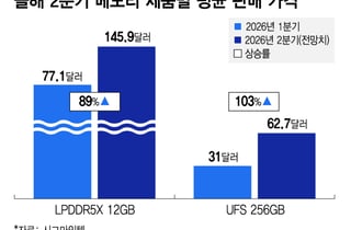 AI서버가 삼킨 메모리… 스마트폰 값 뛴다