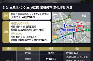 3.3조 잠실 마이스사업, 심의 문턱서 멈칫