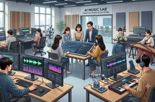 "AI가 작곡하는 시대" 인정하는 음대들…'AI 뮤지션' 키운다