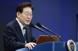 李대통령, 서남권 산업·해상풍력 시찰…첨단산업·에너지 기반 점검