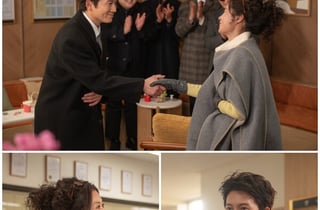 '아파트' 지성-문소리, '가짜미소'로 라이벌전 점화...아찔한 첫대면식 현장 공개
