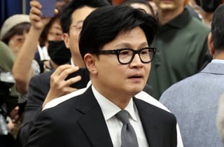 한동훈, 장동혁 '징계 정치'에 "저와 싸워보려고 노이즈 일으키는 것"