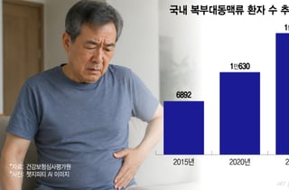 "터지기 전까지 무증상"...흡연하는 남성 노리는 '뱃속 시한폭탄'