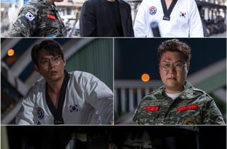 '김부장' 소지섭X최대훈X윤경호, 삼각 공조 가동 후 피범벅 사투