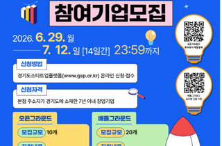 VC가 밀어주고, 대기업이 당겨주고…경과원 스타트업 '꽃길' 깔아준다