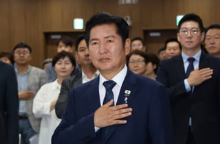 정청래, '자기정치' 지적 김민석에 "'당 대표가 로망'이 진짜 자기정치"