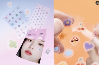 뾰루지 가리기용 패치가 패션 아이템으로…진화하는 '뷰티 패치'