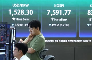 환율 1520원대 내려왔지만…외국인 3조 매도에 낙폭 제한