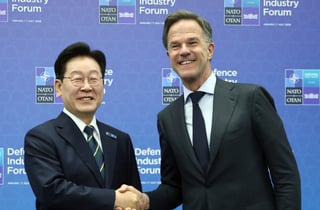 李대통령, 1000여명 몰린 'NATO 방산포럼'서 "파트너십 2.0 격상"