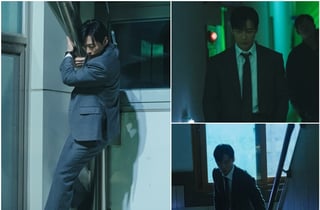 '결혼의 완성' 남궁민, 배수관 매달렸다...필사의 대탈출 포착