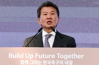 정몽규, 회장직 사퇴했지만…FIFA·AFC 직책은 유지 "임기까지 활동"