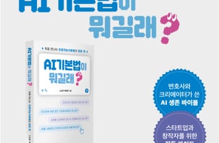 노신정·마형민 신간 'AI기본법이 뭐길래', 주요 서점 베스트셀러에 올라