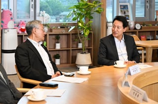 오세훈 시장, 육군사관학교 총동창회 면담…"시민 입장 대책 마련"