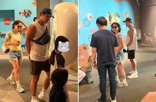 "아들, AI처럼 예뻐"…현빈·손예진, 이번엔 LA 과학관 포착