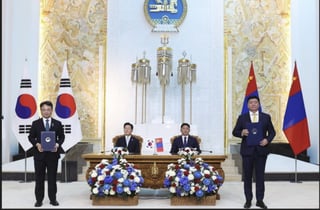 산림청, 몽골과 사막화방지 등 산림협력 강화 MOU