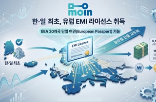 "아시아 크로스보더 결제 인프라로 도약"…모인, 유럽 EMI 취득