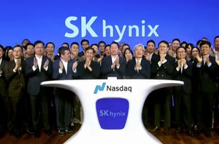 SK하이닉스, 美 나스닥 입성…자본심장부에 울린 '오프닝벨'