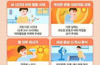 폭염 구급출동 5년 새 4배 급증…소방청, 119 대응태세 강화