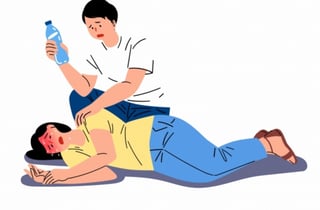더위 먹고 쓰러져도..."물 먹이면 안 돼요" 의사 경고한 이유